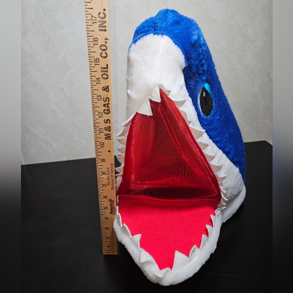 Dan Dee Baby Shark Big Greeter Head Plush Blue Mask Costume Cosplay Adult Unisex - Picture 15 of 16